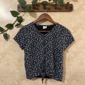 Abercrombie Kids - Girls size 11/12 - Navy Blouse Top